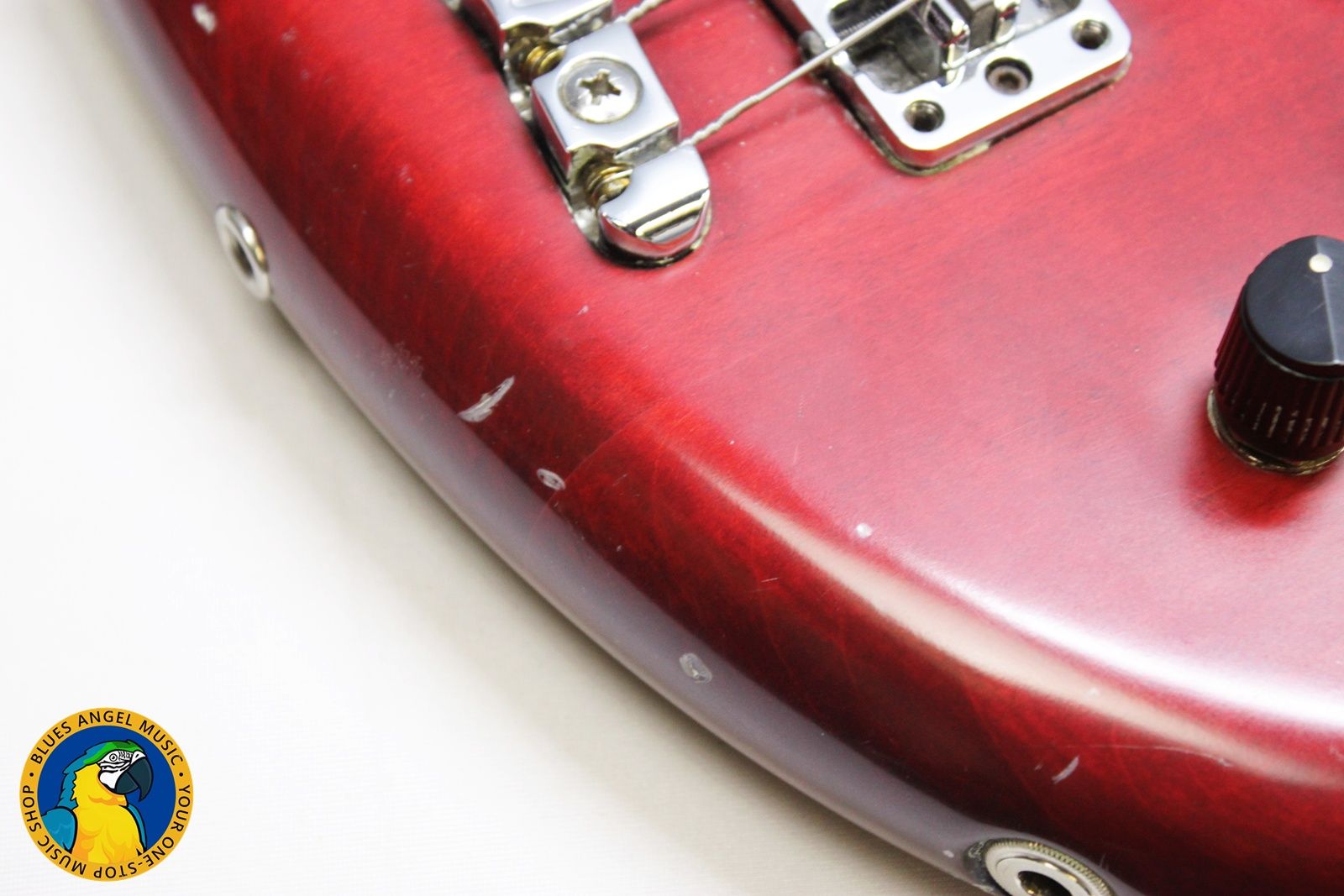 Warwick Fortress One 1998 - Translucent Red **Includes Strap with Straplocks** - Image 8