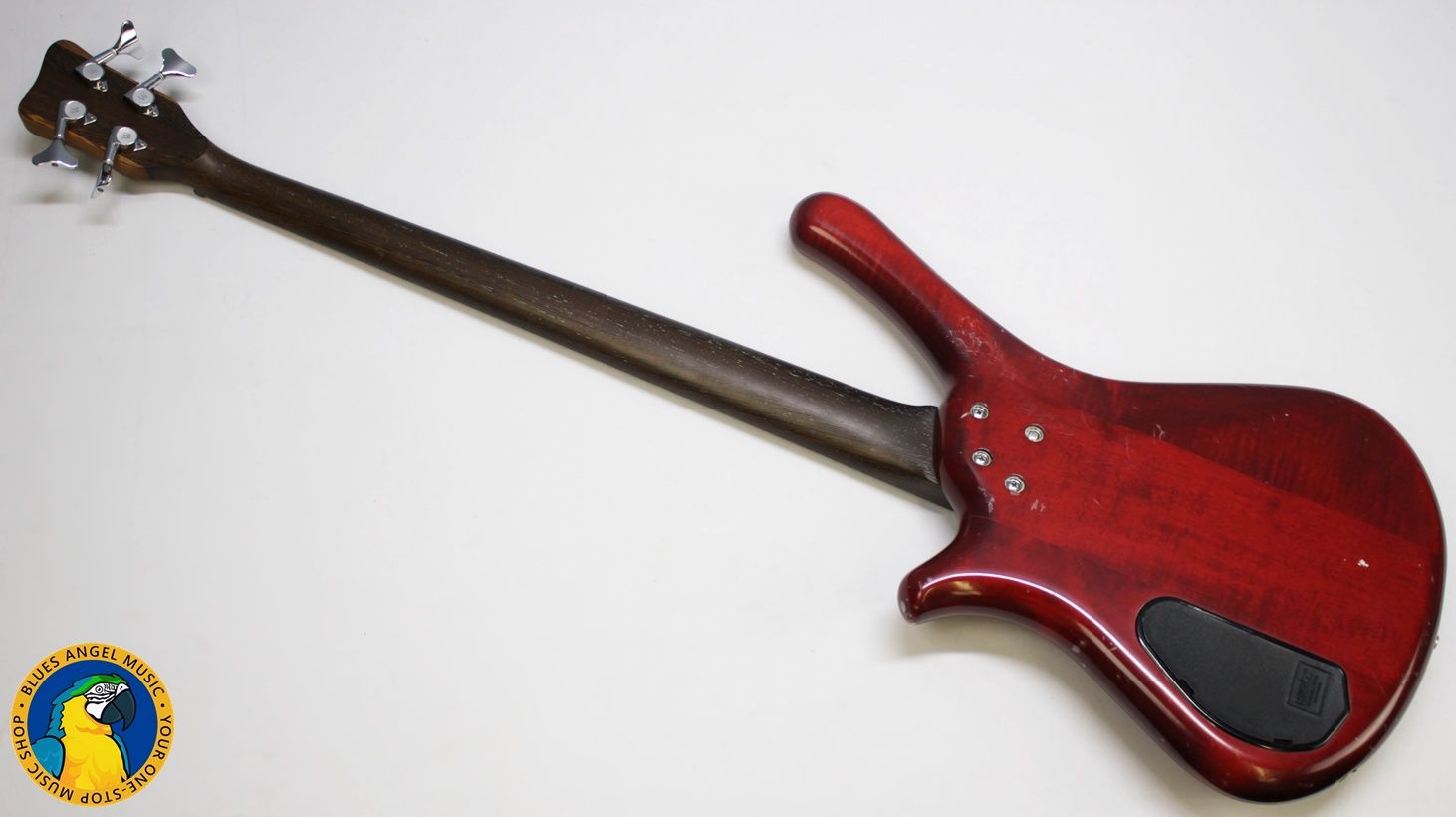 Warwick Fortress One 1998 - Translucent Red **Includes Strap with Straplocks** - Image 7