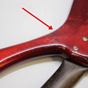 Warwick Fortress One 1998 - Translucent Red **Includes Strap with Straplocks** - Image 4