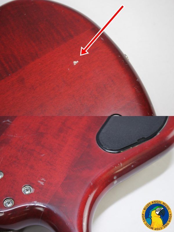 Warwick Fortress One 1998 - Translucent Red **Includes Strap with Straplocks**