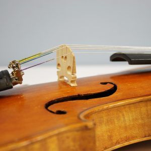 This is a beautiful Polish 4/4 Violin -- including a case & 3 bows. Reading inside the f-hole, we can see that this is a copy of a Franciszek Borowiecki from 1923. Includes Case