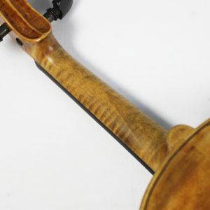 This is a beautiful Polish 4/4 Violin -- including a case & 3 bows. Reading inside the f-hole, we can see that this is a copy of a Franciszek Borowiecki from 1923. Includes Case
