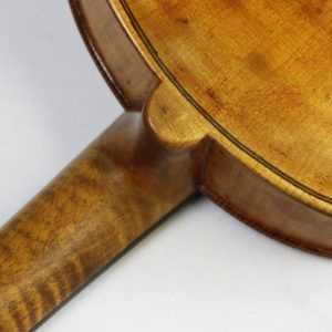 This is a beautiful Polish 4/4 Violin -- including a case & 3 bows. Reading inside the f-hole, we can see that this is a copy of a Franciszek Borowiecki from 1923. Includes Case