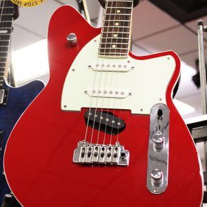 Reverend Six Gun SSS TW, Reverend Six Gun, Reverend Guitars, Six Gun SSS, Six Gun TW, Reverend Electric Guitar, Reverend SSS Guitar, SSS Electric Guitar, Triple Single Coil, Single Coil Guitar, Korina Body Guitar, Korina Electric Guitar, Reverend Pickups, Bass Contour Control, Reverend Bass Contour, Wilkinson Tremolo, Tremolo Guitar, Reverend Locking Tuners, Bolt On Guitar, 25.5 Scale Guitar, 22 Fret Guitar, S Style Guitar, Strat Style Guitar, Offset Electric Guitar, Versatile Electric Guitar, Blues Guitar, Rock Guitar, Indie Guitar, Alternative Rock Guitar, Reverend Six Gun Electric Guitar