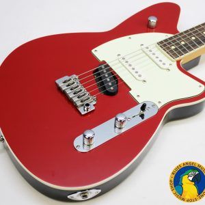 Reverend Six Gun SSS TW, Reverend Six Gun, Reverend Guitars, Six Gun SSS, Six Gun TW, Reverend Electric Guitar, Reverend SSS Guitar, SSS Electric Guitar, Triple Single Coil, Single Coil Guitar, Korina Body Guitar, Korina Electric Guitar, Reverend Pickups, Bass Contour Control, Reverend Bass Contour, Wilkinson Tremolo, Tremolo Guitar, Reverend Locking Tuners, Bolt On Guitar, 25.5 Scale Guitar, 22 Fret Guitar, S Style Guitar, Strat Style Guitar, Offset Electric Guitar, Versatile Electric Guitar, Blues Guitar, Rock Guitar, Indie Guitar, Alternative Rock Guitar, Reverend Six Gun Electric Guitar