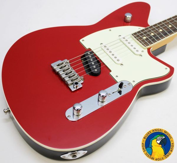 Reverend Six Gun SSS TW, Reverend Six Gun, Reverend Guitars, Six Gun SSS, Six Gun TW, Reverend Electric Guitar, Reverend SSS Guitar, SSS Electric Guitar, Triple Single Coil, Single Coil Guitar, Korina Body Guitar, Korina Electric Guitar, Reverend Pickups, Bass Contour Control, Reverend Bass Contour, Wilkinson Tremolo, Tremolo Guitar, Reverend Locking Tuners, Bolt On Guitar, 25.5 Scale Guitar, 22 Fret Guitar, S Style Guitar, Strat Style Guitar, Offset Electric Guitar, Versatile Electric Guitar, Blues Guitar, Rock Guitar, Indie Guitar, Alternative Rock Guitar, Reverend Six Gun Electric Guitar