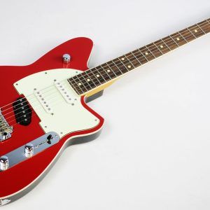 Reverend Six Gun SSS TW, Reverend Six Gun, Reverend Guitars, Six Gun SSS, Six Gun TW, Reverend Electric Guitar, Reverend SSS Guitar, SSS Electric Guitar, Triple Single Coil, Single Coil Guitar, Korina Body Guitar, Korina Electric Guitar, Reverend Pickups, Bass Contour Control, Reverend Bass Contour, Wilkinson Tremolo, Tremolo Guitar, Reverend Locking Tuners, Bolt On Guitar, 25.5 Scale Guitar, 22 Fret Guitar, S Style Guitar, Strat Style Guitar, Offset Electric Guitar, Versatile Electric Guitar, Blues Guitar, Rock Guitar, Indie Guitar, Alternative Rock Guitar, Reverend Six Gun Electric Guitar