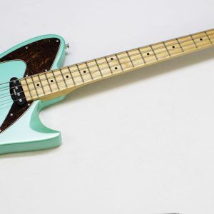Retronix R-800B, Retronix R800B, Retronix Bass, 2013 Retronix, Seafoam Green Bass, Seafoam Green, Electric Bass, Vintage Style Bass, Retro Bass, 4 String Bass, Maple Neck, Maple Fretboard, Passive Pickups, Triple Pickup Bass, 3 Pickup Bass, Solid Body Bass, Original Case, Bass Guitar, Used Bass, Rare Bass, Retronix Guitar