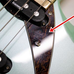 Retronix R-800B, Retronix R800B, Retronix Bass, 2013 Retronix, Seafoam Green Bass, Seafoam Green, Electric Bass, Vintage Style Bass, Retro Bass, 4 String Bass, Maple Neck, Maple Fretboard, Passive Pickups, Triple Pickup Bass, 3 Pickup Bass, Solid Body Bass, Original Case, Bass Guitar, Used Bass, Rare Bass, Retronix Guitar