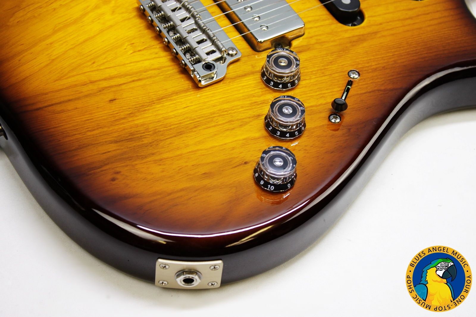 PRS Fiore, PRS Fiore Sunflower, Paul Reed Smith Fiore, Mark Lettieri Fiore, Mark Lettieri Signature, PRS Signature Guitar, Sunflower Guitar, Swamp Ash Guitar, Maple Neck Guitar, Maple Fingerboard, HSS Guitar, HSS Electric Guitar, PRS Fiore Pickups, Fiore Humbucker, Fiore Single Coil, S Style Guitar, Strat Style Guitar, 22 Fret Guitar, 25.5 Scale Guitar, Bird Inlays, PRS Bird Inlays, 2 Point Tremolo, Steel Tremolo, Vintage Style Tuners, Bolt On Neck, PRS Electric Guitar, Professional Electric Guitar, Boutique Electric Guitar, Versatile Electric Guitar, Funk Guitar, Blues Guitar, Rock Guitar