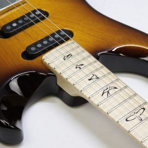 PRS Fiore, PRS Fiore Sunflower, Paul Reed Smith Fiore, Mark Lettieri Fiore, Mark Lettieri Signature, PRS Signature Guitar, Sunflower Guitar, Swamp Ash Guitar, Maple Neck Guitar, Maple Fingerboard, HSS Guitar, HSS Electric Guitar, PRS Fiore Pickups, Fiore Humbucker, Fiore Single Coil, S Style Guitar, Strat Style Guitar, 22 Fret Guitar, 25.5 Scale Guitar, Bird Inlays, PRS Bird Inlays, 2 Point Tremolo, Steel Tremolo, Vintage Style Tuners, Bolt On Neck, PRS Electric Guitar, Professional Electric Guitar, Boutique Electric Guitar, Versatile Electric Guitar, Funk Guitar, Blues Guitar, Rock Guitar