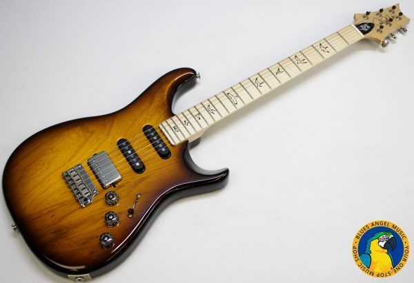 PRS Fiore, PRS Fiore Sunflower, Paul Reed Smith Fiore, Mark Lettieri Fiore, Mark Lettieri Signature, PRS Signature Guitar, Sunflower Guitar, Swamp Ash Guitar, Maple Neck Guitar, Maple Fingerboard, HSS Guitar, HSS Electric Guitar, PRS Fiore Pickups, Fiore Humbucker, Fiore Single Coil, S Style Guitar, Strat Style Guitar, 22 Fret Guitar, 25.5 Scale Guitar, Bird Inlays, PRS Bird Inlays, 2 Point Tremolo, Steel Tremolo, Vintage Style Tuners, Bolt On Neck, PRS Electric Guitar, Professional Electric Guitar, Boutique Electric Guitar, Versatile Electric Guitar, Funk Guitar, Blues Guitar, Rock Guitar